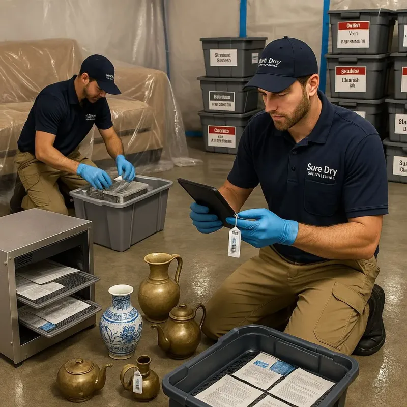 Content Protection and Restoration process in Marshall, NC