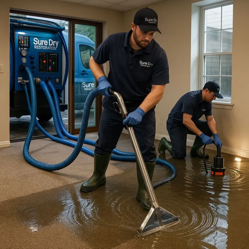 Water Extraction and Removal process in Marshall, NC